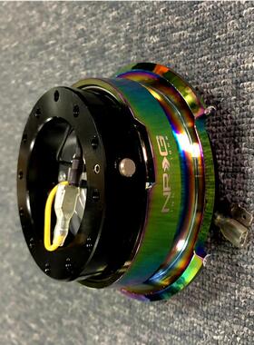 网红方向盘垫高器竞技改装快拆防盗NRG高品质快拆器赛车钛合金防