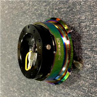 网红方向盘垫高器竞技改装快拆防盗NRG高品质快拆器赛车钛合金防