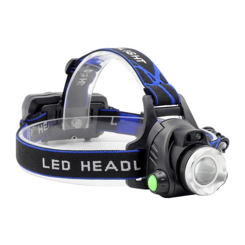 户外感应T6强光头灯LED