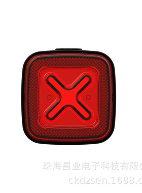 英豪CubeliteIII尾灯智能感应刹车灯公路山地自行车车灯