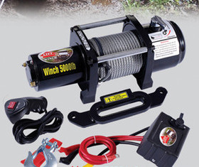 12V绞盘/直流电绞盘/轿车绞盘/汽车绞盘  拉力 5000LBS(2268kgs)