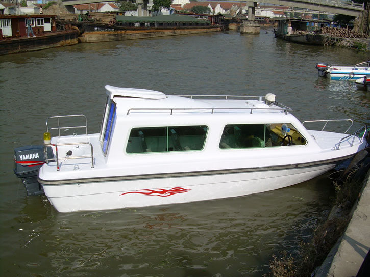 天艇高速650全封闭式玻璃钢快艇游艇钓鱼船休闲船载客船现货