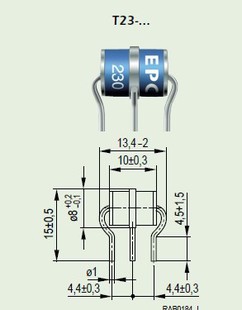 进口原装西门子EPCOS 陶瓷放电管 防雷管 3R230    3R090-3R600