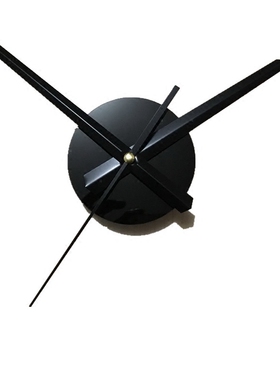 静音DIY钟表盘 亚克力挂钟机芯十字绣钟表配件表芯钟芯 简约个性