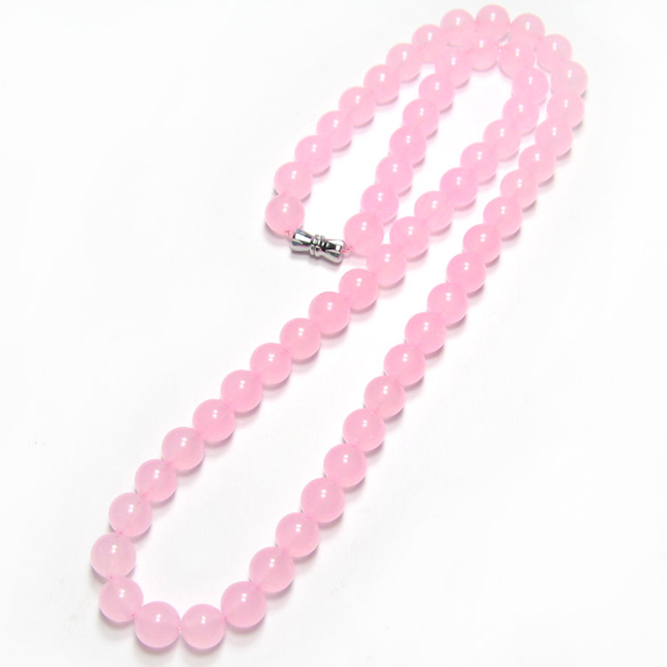 水晶天然玉髓项链可定制