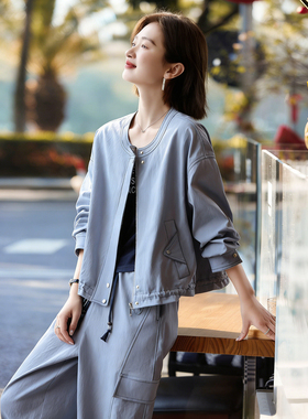 2026年春季新款休闲女装两件套SXTZJ26022