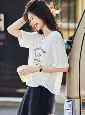 2026年夏季新款刺绣短袖T恤SXT26026