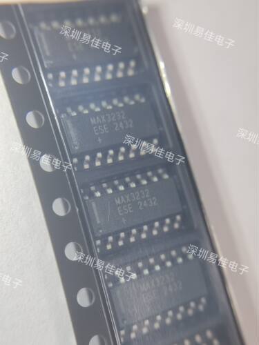 MAX3232ESE+T 原装正品 贴片SOIC-16 芯片 RS232 收发器IC