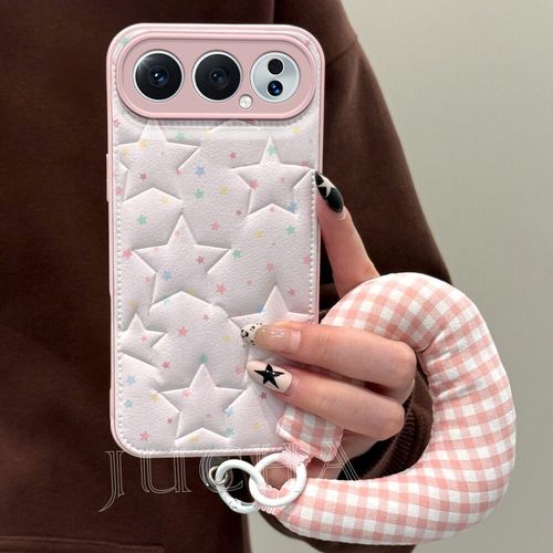 适用荣耀500手机壳高级感轻奢honor500pro通用硅胶彩色满屏星星