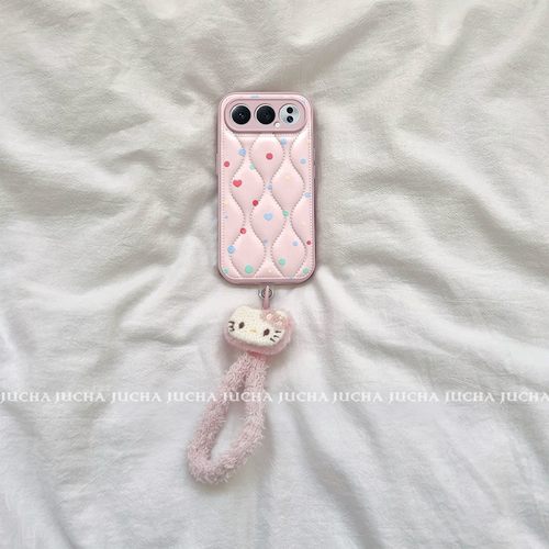 适用荣耀500手机壳高颜值颜控honor500pro全包可爱小众粉色波点