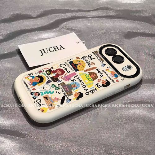 适用荣耀500手机壳艺术感卡通honor400pro女款300防摔200抽象女孩