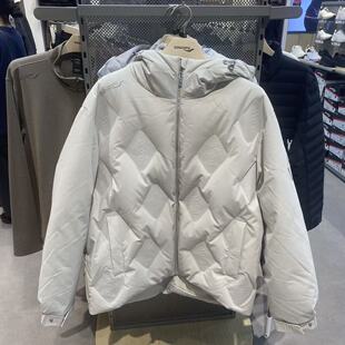 Saucony索康尼2025冬男士防风保暖外套户外连帽羽绒服SA2250DJ15C