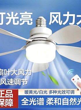 e27螺口六叶风扇吊灯静音