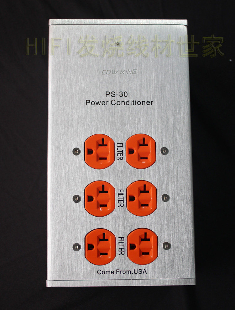 原装 COW KING/牛王 PS-30 电源滤波器插座 发烧电源插座