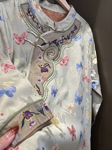 独特小众气质中国风女装唐装上衣短袖高级感禅意新中式连衣裙