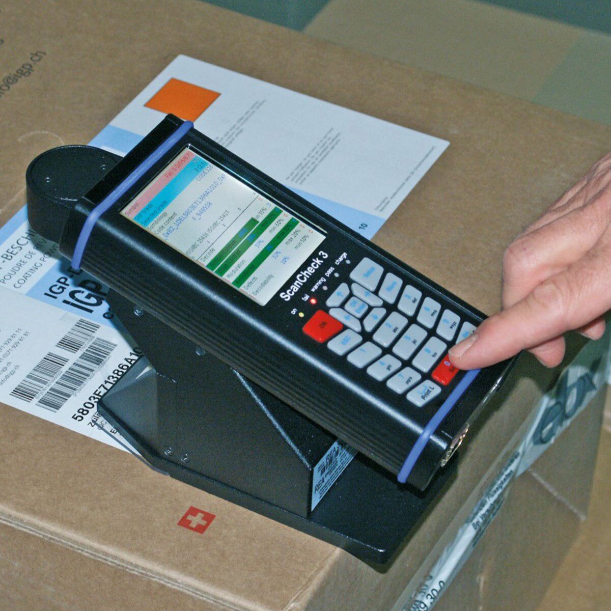 德国rea 条码检测仪rea scancheck 3n 条码质量检测和控制设备条