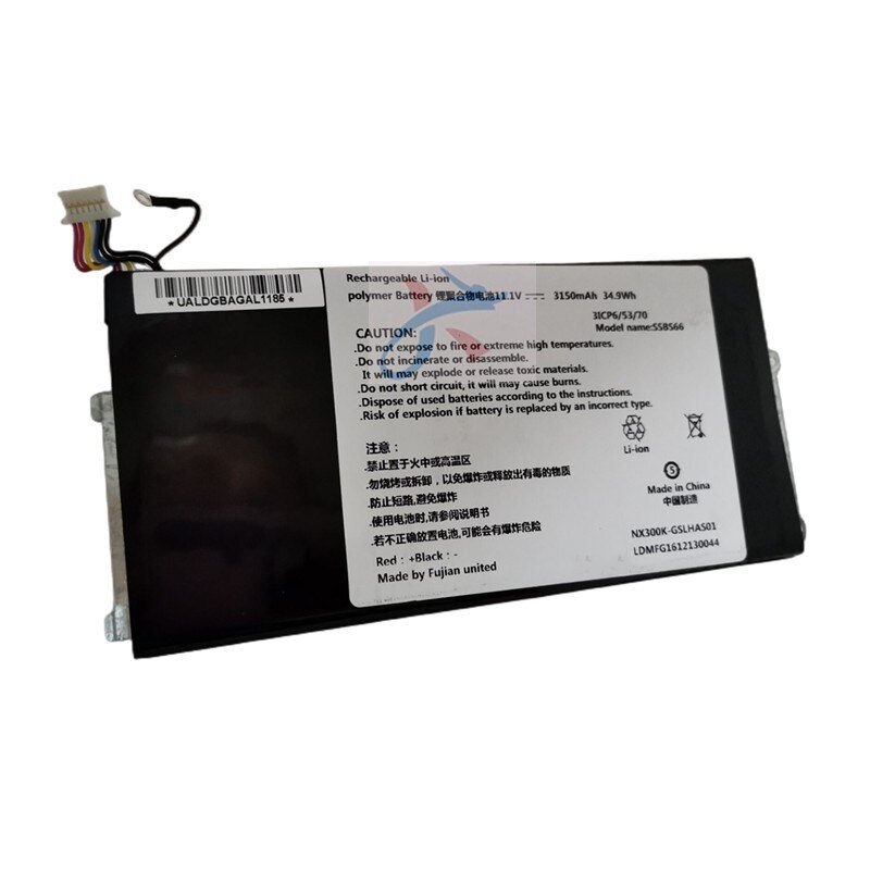 SSBS66适用AWO小艾S310-I5B2 S310-34A1麦本本金麦4-i5电池NX300L