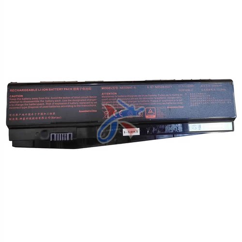 全新N850BAT-6适用炫龙毁灭者X55ti-781S1N 精盾T77E T3PRO电池