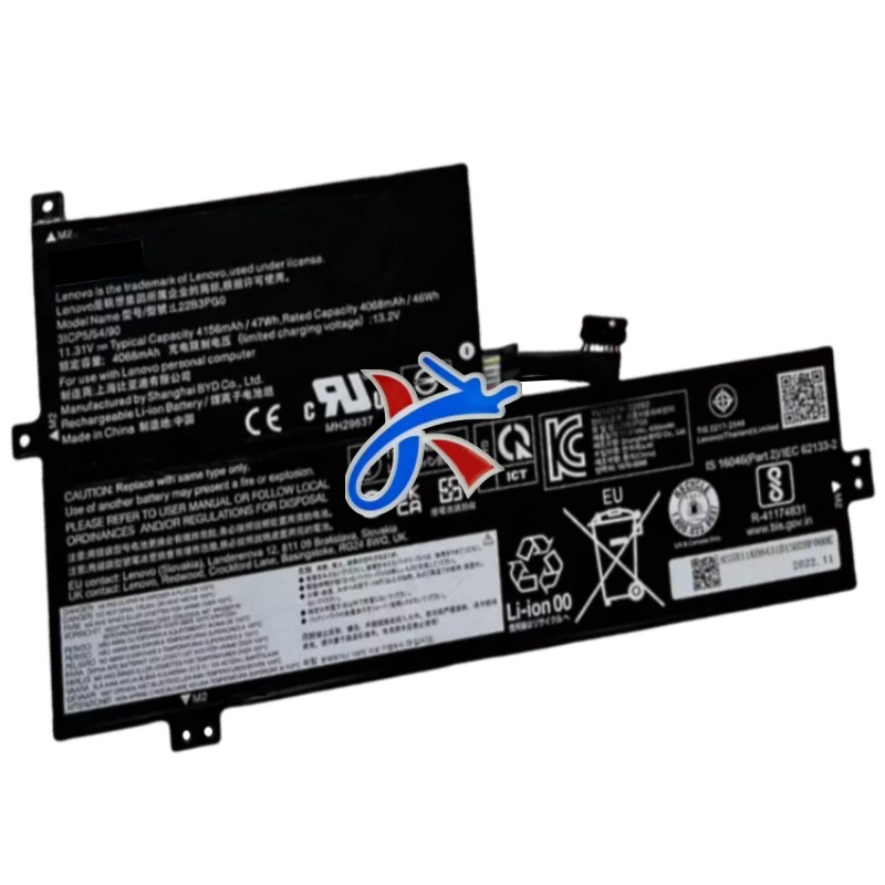 L22B3PG0适用Ideapad Flex3 100e 300e平板电脑L22M3PG0电池