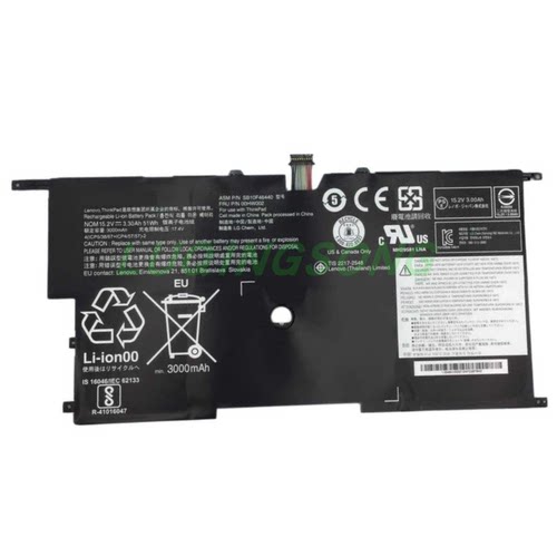 SB10F46440适用Thinkpad X1Carbon X1C TP00061B SB10F46441电池