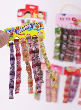 仿真模型迷你微缩食玩棒棒彩虹糖