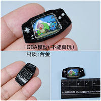 Mini toys, miniature food toy house, 6-12 points, classic game console model simulation items thumbnail 4