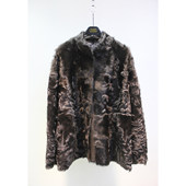 Zoehope 25年新款 轻柔保暖小湖羊皮毛一体立领夹克皮草外套女