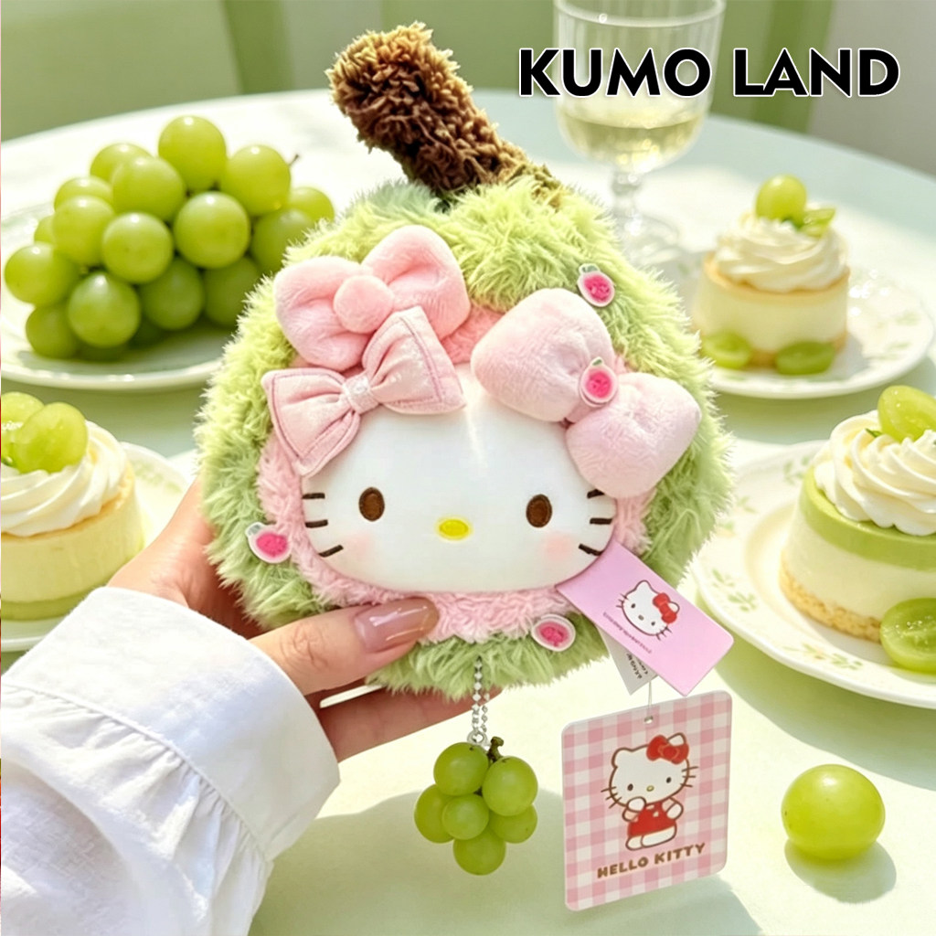 Kumo land日本kitty凯蒂猫KT包包挂件毛绒玩偶书包挂饰生日礼物