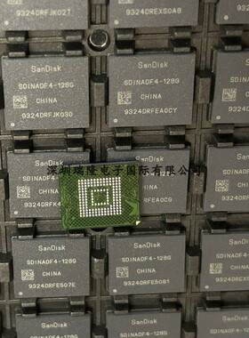 闪迪SDINADF4-128G/64G/32G/16G-H SDINBDV4-64G/128G/256G芯片IC