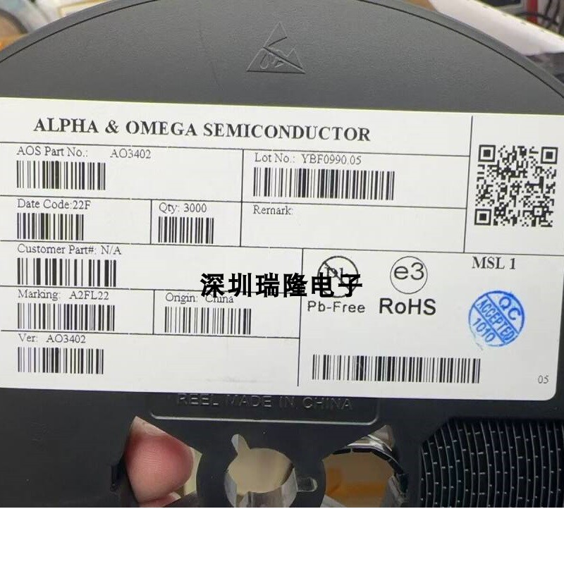 进口原装 AO3402场效应管