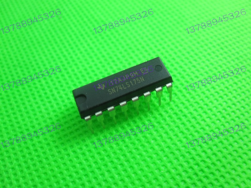 SN74LS175N 74LS175全新原装TI(德州) 四路D-型触发器 直插DIP-16