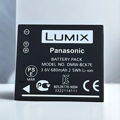 松下DMC-S1 S3GK FH2 FH5 FP5 FP7FH8 BCK7GK电池DMW-BCK7E