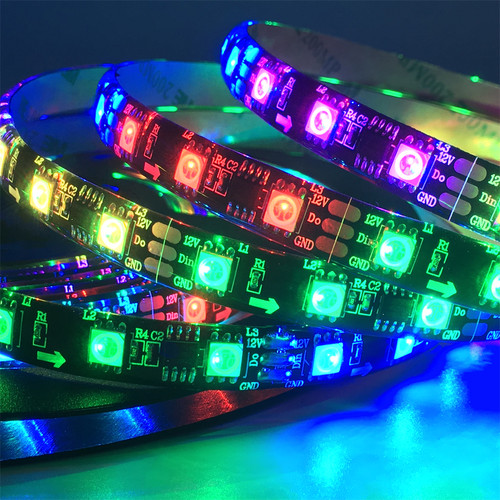 ws281112V灯带led跑马灯带