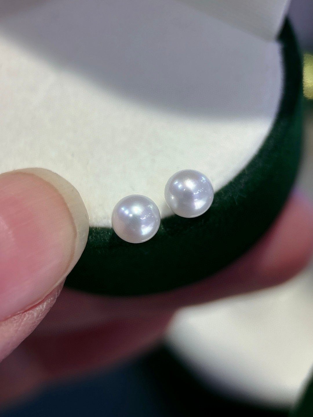 4-5MM正圆无暇极强光纯天然珍珠耳钉S925纯银耳钉马思纯同款耳钉,珠宝/钻石/翡翠,耳饰,淘宝优惠券,粉丝福利购,淘宝优惠卷