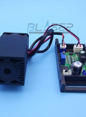 405nm激光模组 200mw 蓝紫色激光器 Φ30x30X55mm 带TTL