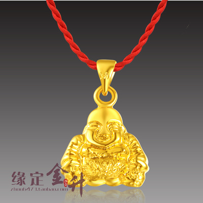 不掉色实心项坠镀黄金