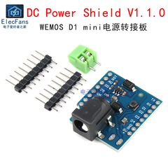 D1 Mini DC 5V Bộ chuyển đổi màn hình mô-đun bảng điều khiển Shield V1.1.0 module nguồn dc dc module nguồn 12v