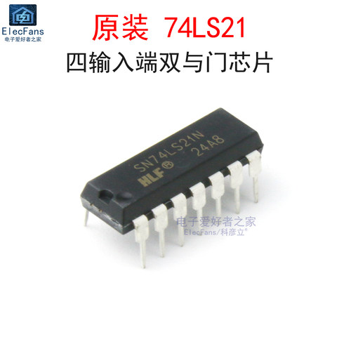 原装74LS21直插DIP-14芯片