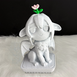 明日方舟石墩子疑问的雕像捣蛋鬼手办玩具桌面摆件包饰挂件cos