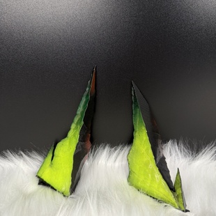 明日方舟Mon3tr角Mon3tr发光角M3头饰耳朵头饰发饰 cosplaym3配饰