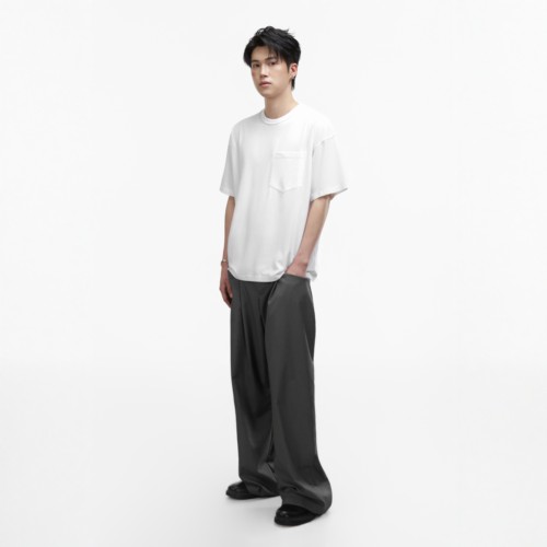 BPCALL 26SS 3.0(进口棉)口袋T恤短袖高级通勤短款夏季新品