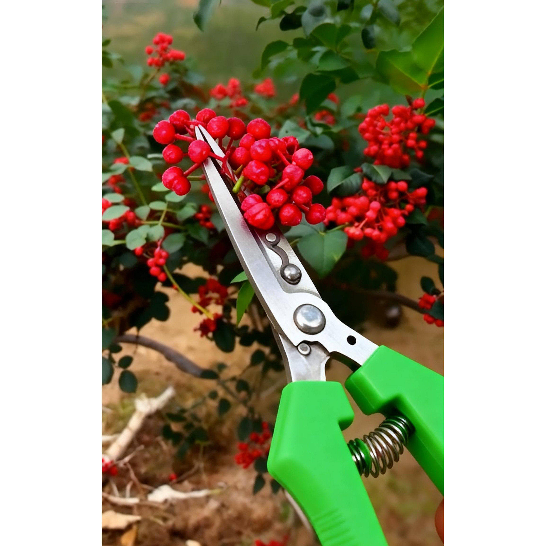 新款摘花椒神器专用剪刀机器人收花椒图片，剪哈哈摘花椒专用神器