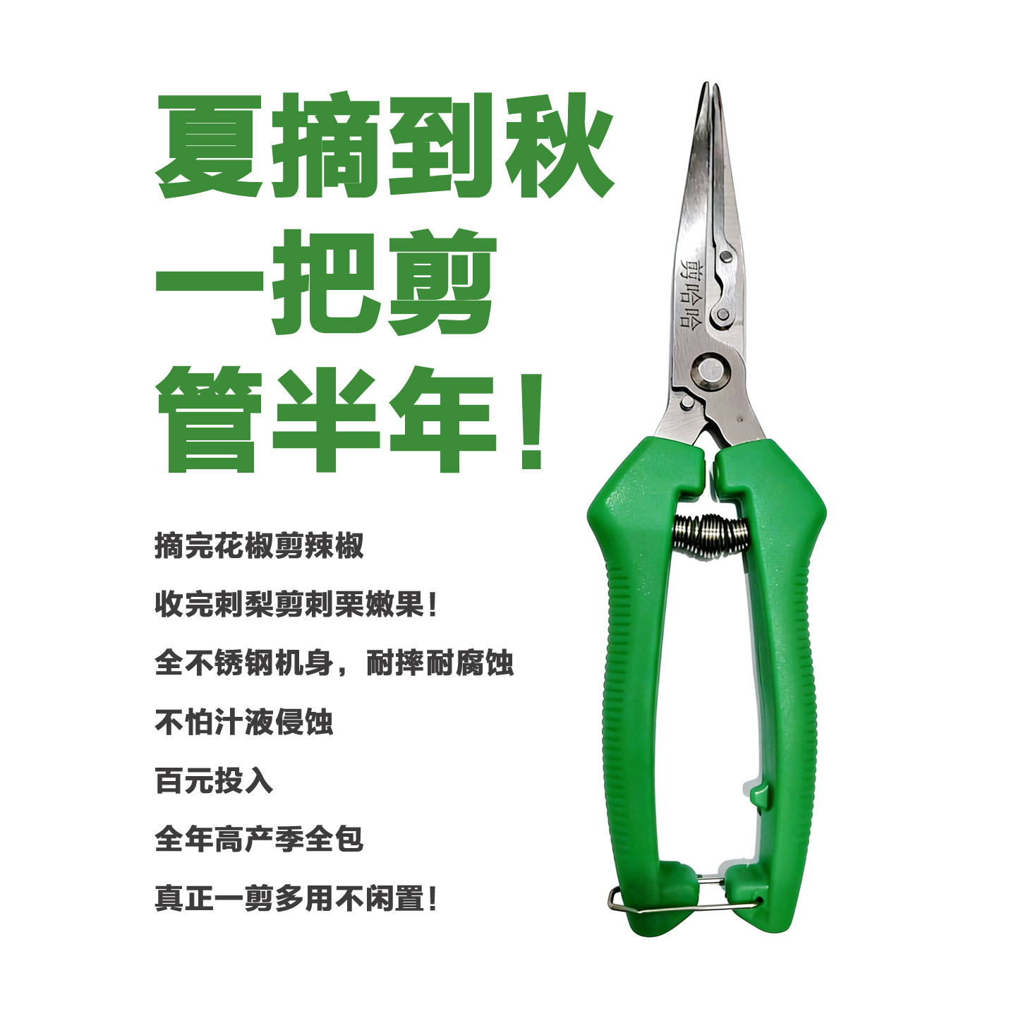 剪哈哈花椒采摘剪刀，采摘神器2026，摘花椒神器工具推荐,五金/工具,园艺剪,淘宝优惠券,粉丝福利购,淘宝优惠卷