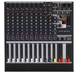 【辰星科技】飞杰MX12/4-mp3调音台12路调音台舞台编组调音台