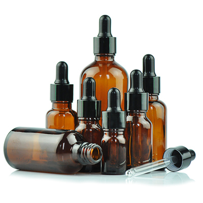 熏香分装棕色100ml滴管瓶精油瓶