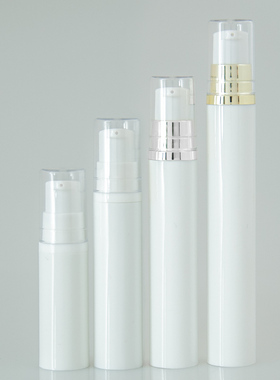 乳液塑料真空瓶白色5mL 10 12 15mL压泵压嘴盖化妆品空瓶便携卫生