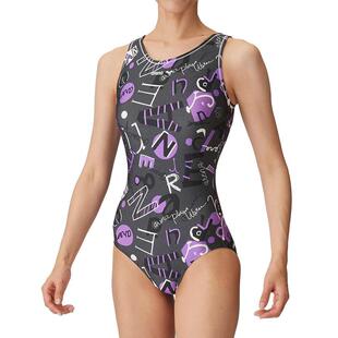 练习泳衣健身泳衣 U型后插垫女式 24年新款 Arena阿瑞娜健身一件式