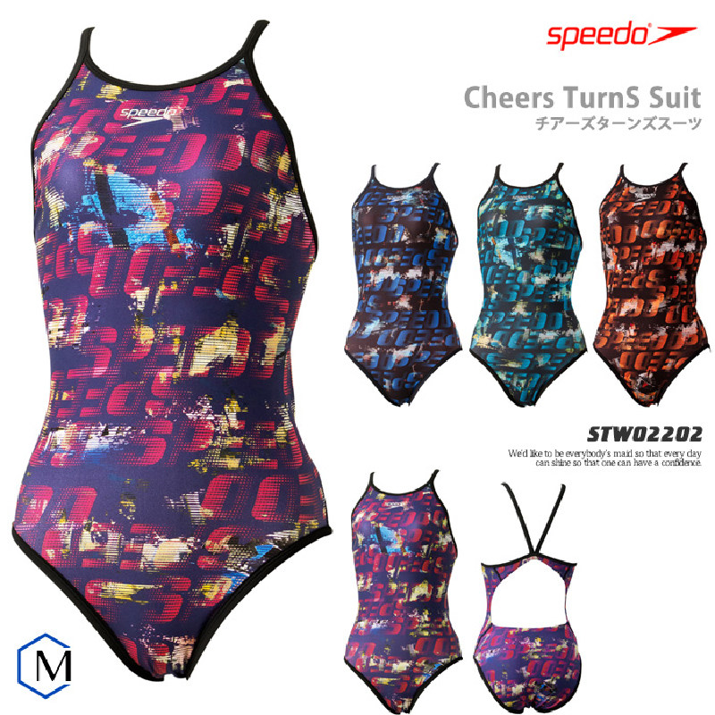 Speedo速比涛女三角连体泳衣速干