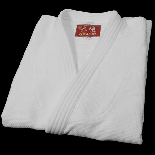 定制产品 日本代购柔术家专业道服ijf防磨训练道服白色将军