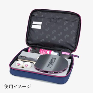 日本Butterfly蝴蝶乒乓球拍套方形拍套便携球拍收纳包保护套包